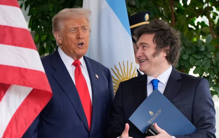 El Gobierno argentino no se ha pronunciado sobre la posici&oacute;n estadounidense, que contrasta con la estrecha alianza entre Milei y el presidente Donald Trump
