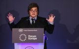 Milei explic&oacute; por qu&eacute; no se ha reunido con S&aacute;nchez en ninguna de sus siete visitas a Espa&ntilde;a como jefe de Estado: &ldquo;No voy a ir a ver a un delincuente ladr&oacute;n como Pedro S&aacute;nchez”