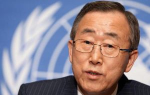 Secretario General de las Naciones Unidas Ban-Ki Moon