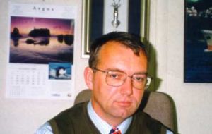 John Barton, Director de Pesca de las Falklands 