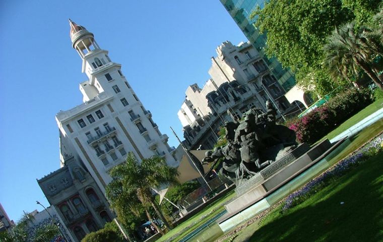 Plaza del El Entrevero  - Montevideo 