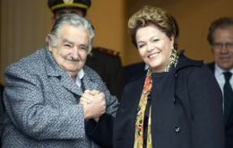 Mujica y Rousseff tienen interés en acelerar el acuerdo de Mercosur con la Unión Europea