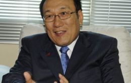 El embajador de Taiwán en Paraguay, José María Liu hizo el anuncio