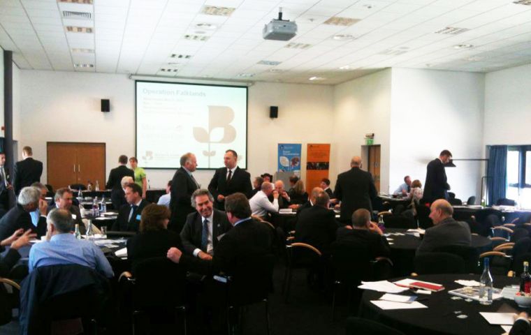 La conferencia en Aberdeen atrajo a empresas especializadas e interesadas en el suministro de servicios a la industria petrolera