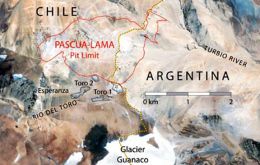 El proyecto en los Andes que incluye Chile y Argentina tenía previsto invertir 8.500 millones de dólares