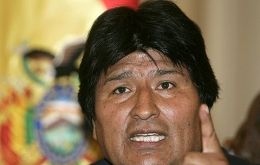 Ahora ya no manda más el embajador de Estados Unidos, dijo el presidente boliviano