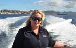 Samantha Marsh, directora de turismo de Sulivan Shipping espera un febrero con muchos cruceros  