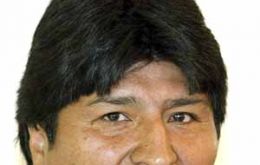  El presidente boliviano fue elogiado el lunes por su buen manejo de la economía de su país 