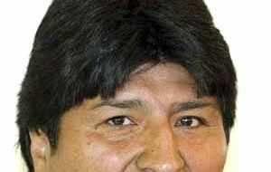  El presidente boliviano fue elogiado el lunes por su buen manejo de la economía de su país 