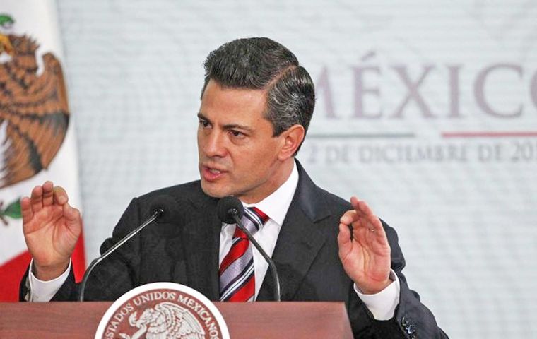 El presidente Enrique Peña Nieto en un año instrumentó cambios profundos para la economía 