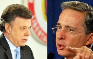 Todo indica que Santos será re-electo pero Uribe se erige como el probablemente más votado al Congreso 