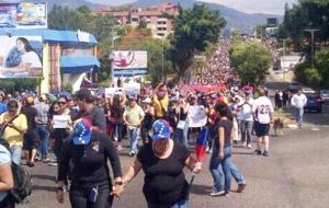 Táchira es supuestamente la cuna de las protestas estudiantiles