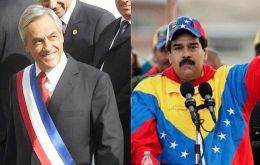 El presidente Piñera retrucó las acusaciones lanzadas por Maduro