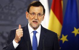 El jefe del gobierno español también alertó sobre un fuerte sentimiento anti-integración europea 