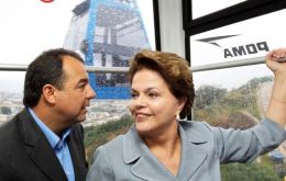 Rousseff acordó el viernes con el gobernador de Rio Sergio Cabral enviar tropas federales 