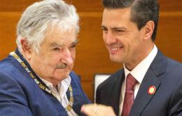 El presidente uruguayo resultó el mejor valorado en redes sociales y Peña Nieto el más mencionado  