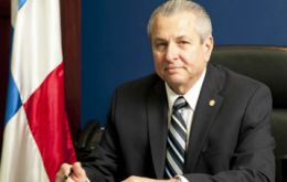 Ricardo Quijano, ministro de Comercio e Industrias de Panamá a la espera de la firma del acuerdo con México