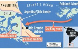 Plum Duff tenía por objetivo destruir los misiles Exocet y aviones que los cargaban en una base argentina en Rio Grande, Tierra del Fuego 