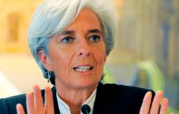 La Directora Gerente del FMI recordó que fue Argentina la que se acercó a la institución 