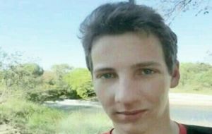  El joven Arlan Fick ha estado secuestrado desde el pasado 2 de abril 