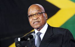 El CNA cosechó 62% de los votos y permitirá al presidente Jacob Zuma, renovar mandato y seguir cinco años más