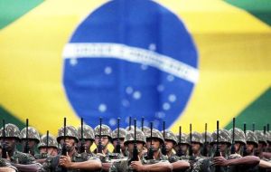 La primera economía de América Latina también es la más fuerte militarmente con una industria bélica de apoyo
