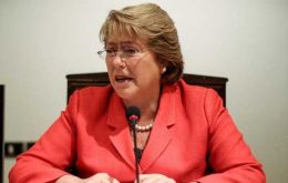 Bachelet hizo el anuncio ante el Congreso e insistió que rige el tratado de 1904