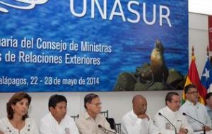 Unasur dijo que posibles sanciones contra funcionarios venezolanos vulneran el principio de no intervención y afectan al proceso de diálogo