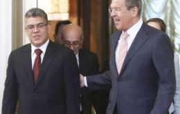  Jaua y Lavrov: no hay que entrometerse en asuntos internos de Venezuela 