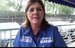 Rosa Brandosino, esposa del encarcelado ex alcalde Enzo Scarano se impuso con el 87% de los votos