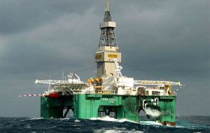 Se estima que los primeros embarques de hidrocarburos de las Falklands se estarán cumpliendo en 2019 