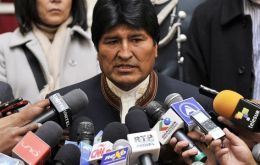 “Las sedes sindicales deben ser casas de campaña en toda Bolivia en los distintos sectores”, dijo el presidente boliviano que va por la re-elección