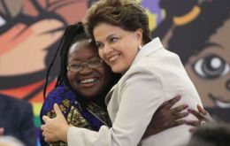 Más de la mitad de la población brasileña en afro-descendiente.“Es un camino y es solo un inicio” afirmó Dilma Rousseff 