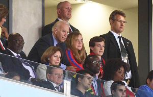 El vice-presidente Biden asistió en Natal al partido inaugural de EE.UU. contra Ghana