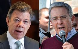 Dos encuestadoras coincidieron en los resultados: Santos se reafirma y ex presidente Uribe pierde adhesión 