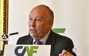 Enrique García presidente de CAF