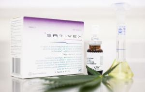  El producto Sativex, precisa de una licencia especial de importación en el país