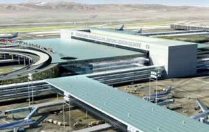 Chile pretende triplicar la capacidad del aeropuerto para un tráfico de unos 29 millones en 2030 y unos 50 millones en el horizonte del año 2045.