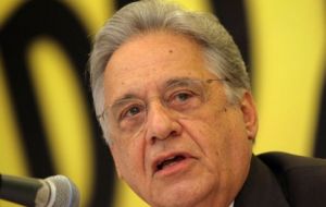 Hay fatiga y malestar en la relación del electorado con el gobierno del PT, sostuvo Fernando Henrique Cardoso