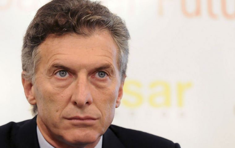 “Me preocupa el empleo de la gente, a medida que siga bajando el nivel de actividad económica”, sostuvo Macri 