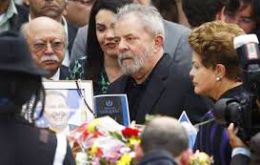 Rousseff, Lula da Silva, Neves, Marina entre otros estuvieron presentes