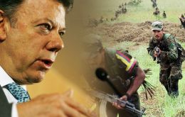 Santos apura el paso del proceso de paz y esta semana nombra comisión de altos oficiales militares para acordar el cese de fuego 