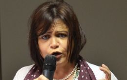 La directora de OIT para la región, Elizabeth Tinoco, habló de miles de millones de dólares durante la inauguración en Lima de la conferencia