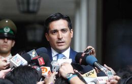 El ministro Peñailillo anunció reformas a leyes con el fin de hacerlas más eficaces en la lucha contra el terrorismo