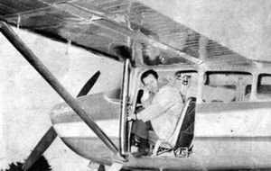 Miguel Fitzgerald, avezado piloto, cruzó desde Rio Gallegos a Port Stanley, entregó una bandera argentina y una proclama y retornó