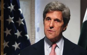 Kerry destacó la cooperación bilateral en “mantener la frontera compartida segura”
