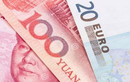 Utilización del Yuan y Euro en comercio e inversiones supone “fortalecer” los lazos entre China y la Eurozona, dijo el banco central chino.