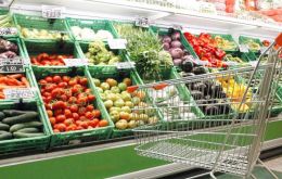 Los alimentos fueron responsables por 0,19 puntos porcentuales de toda la inflación en septiembre, es decir por la tercer parte de la tasa.