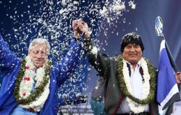 Morales, el primer presidente indígena de Bolivia, necesitaba el 50% más uno de los votos para consolidar el triunfo y reelección sin una segunda vuelta