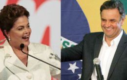 Ambos contendientes están tras los 21 millones de votos de Marina Silva 